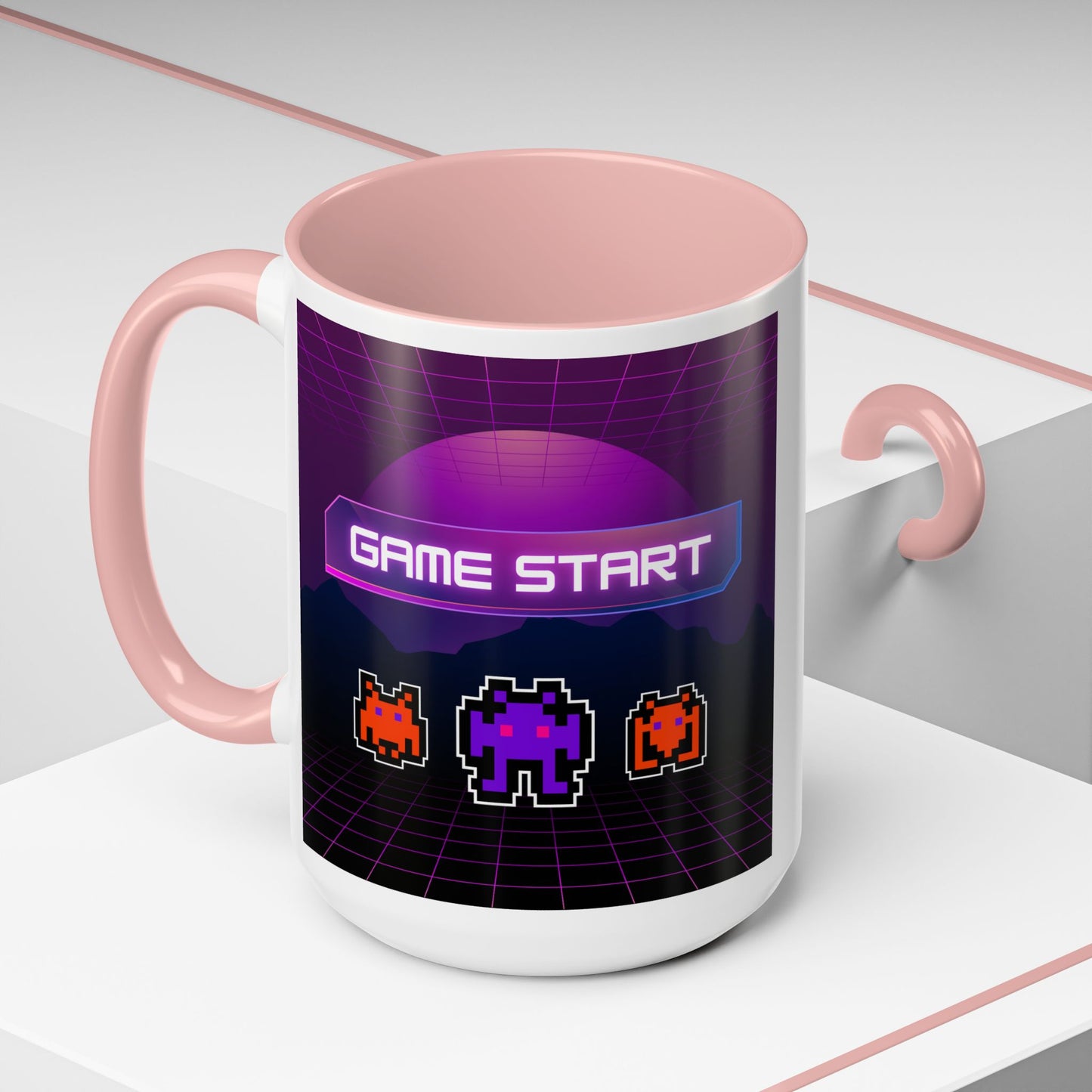 Retro 8-Bit Game Coffee Mug – Perfect Gamer Gift, Fun Kitchen Decor, Unique Birthday Present, Nerdy Officeware, Collectible Drinkware