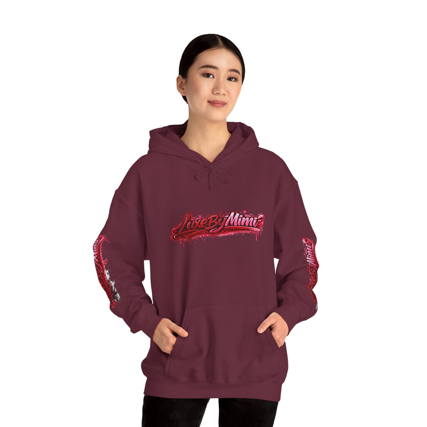 LuxeByMimi Brand Graffiti de Luxe Hoodie — Streetwear Pullover