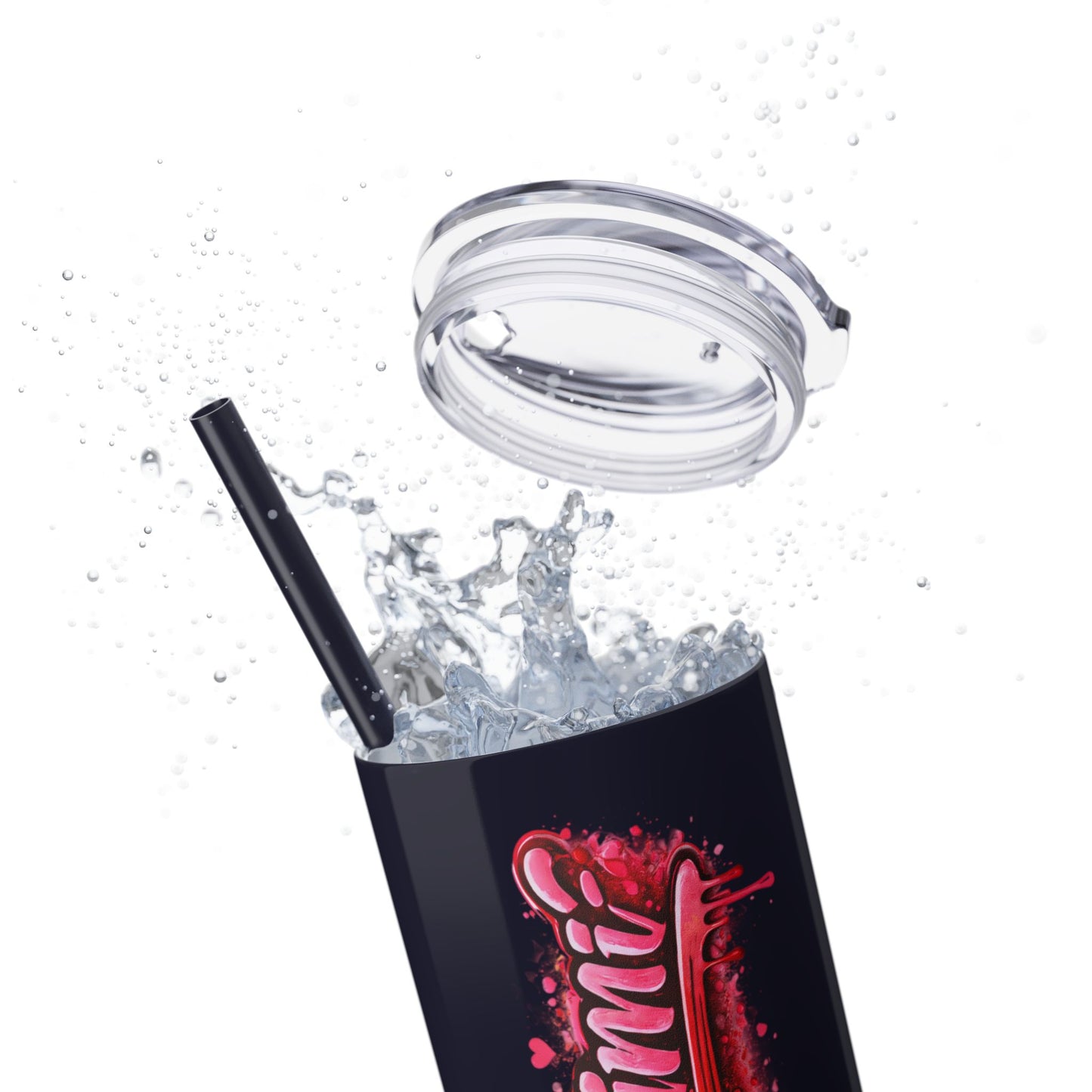 Skinny Tumbler – 'Lake & Lemons' Red Script 20oz Insulated Straw Tumbler