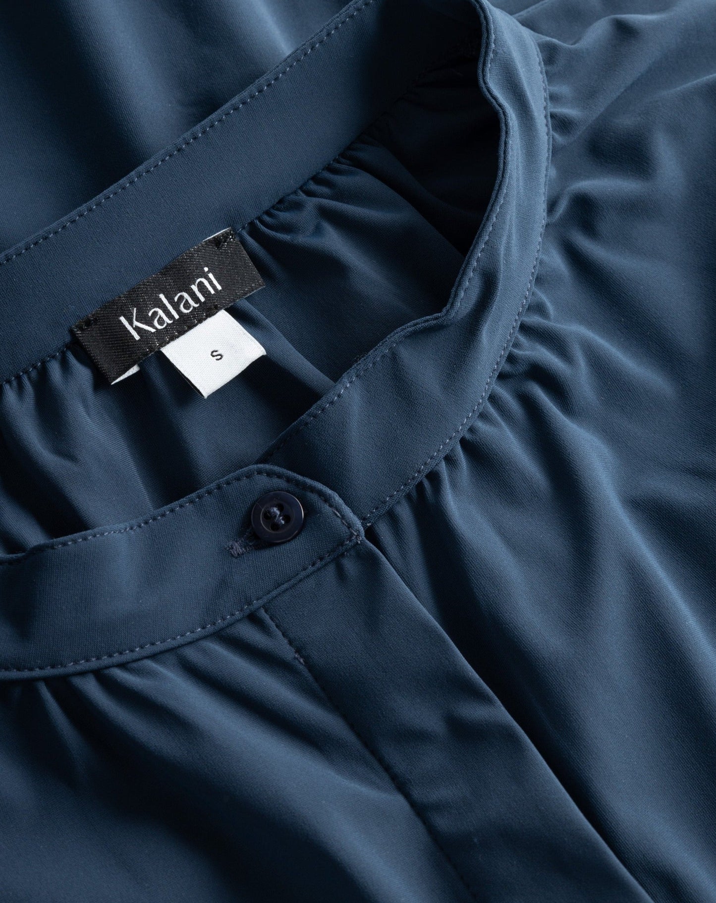 Milano UV Blouse Navy-4