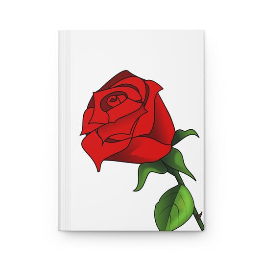 Elegant Rose Hardcover Journal - Perfect for Writing, Gifts, Note-taking, Floral Decor, Creative Ideas