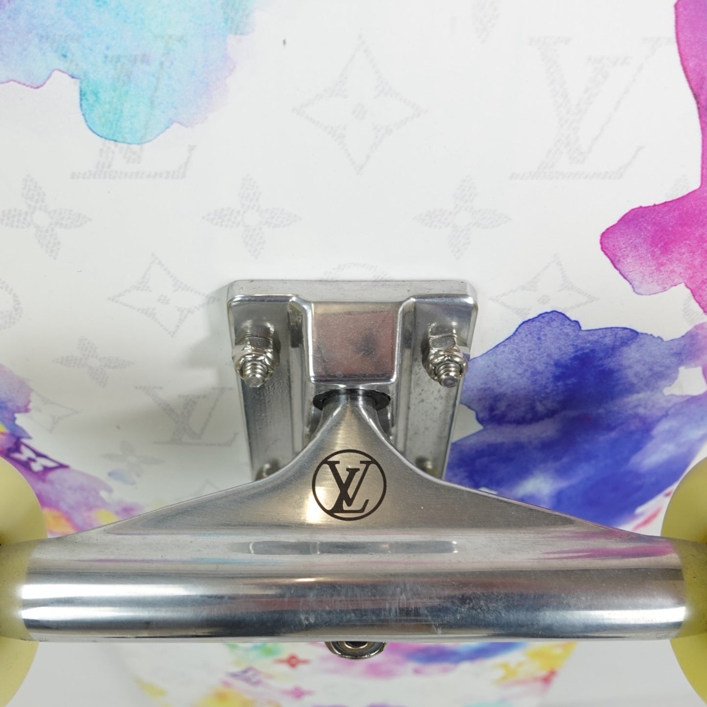 Louis Vuitton Watercolor Monogram Skateboard