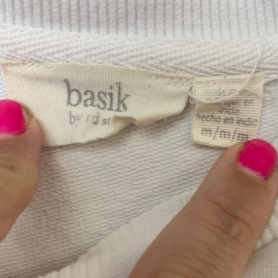 Upcycled Hand Printed Womens Medium If God Ain't In It Neither Am I Sweatshirt
