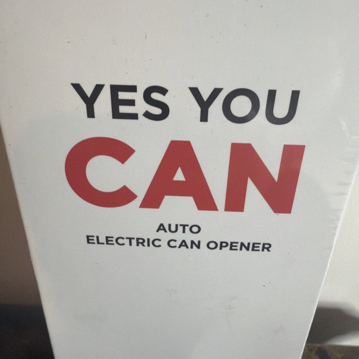 Brand New Kitchen Mama Yes You Can One-Touch Electric Can Opener WHITE