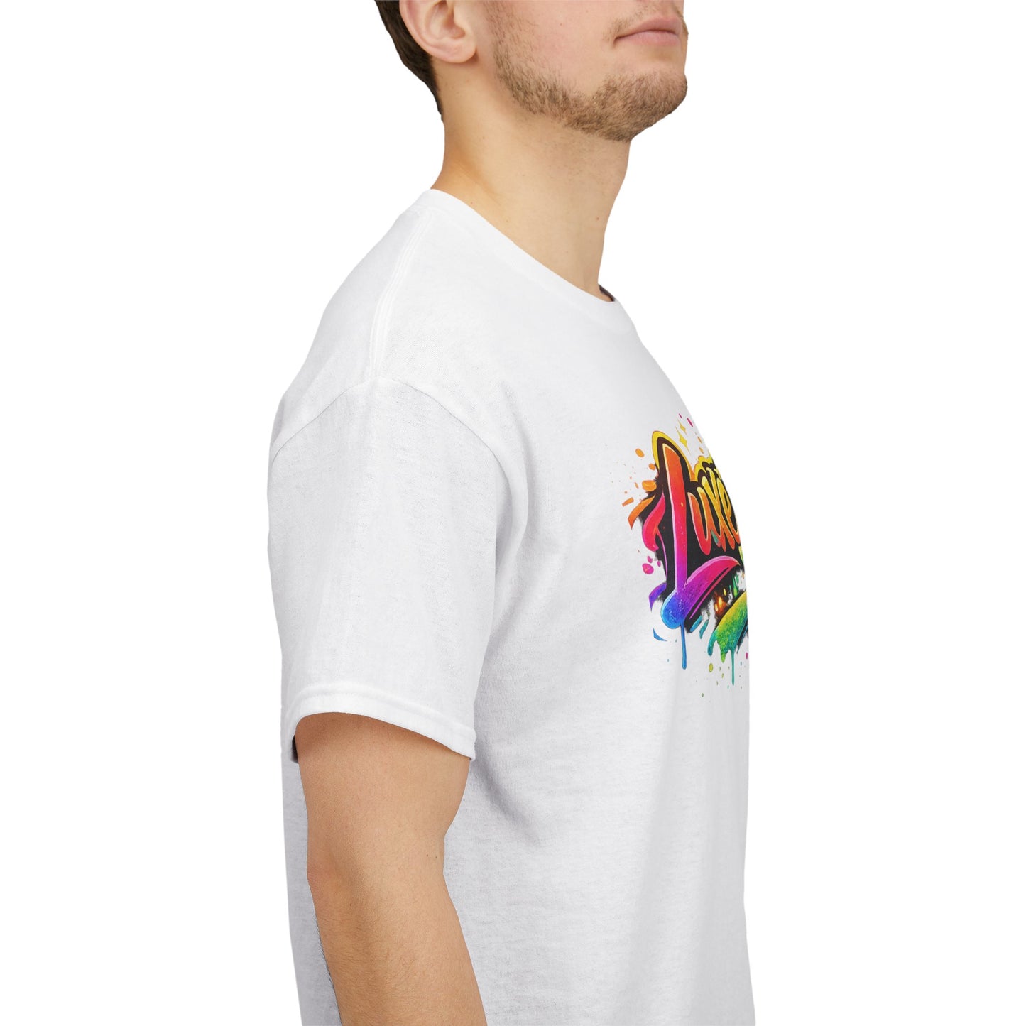 Graffiti Logo T-Shirt — 'Luxe By Mimi' Brand Colorful Streetwear Tee