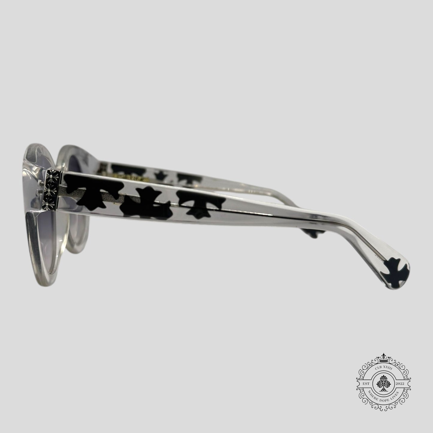 Chrome Hearts Vagtastic Sunglasses in Clear