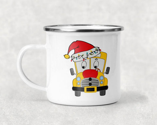 Christmas School Bus Mug