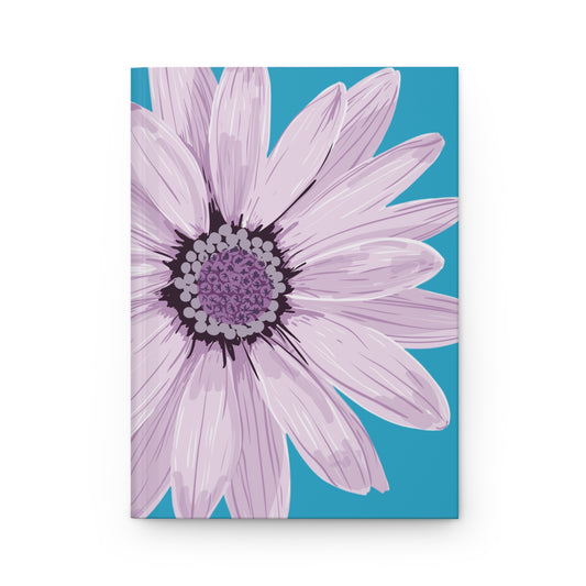 Floral Hardcover Journal for Creative Minds, Daily Planner, Gift for Writers, Flower Notebook, Aesthetic Journal