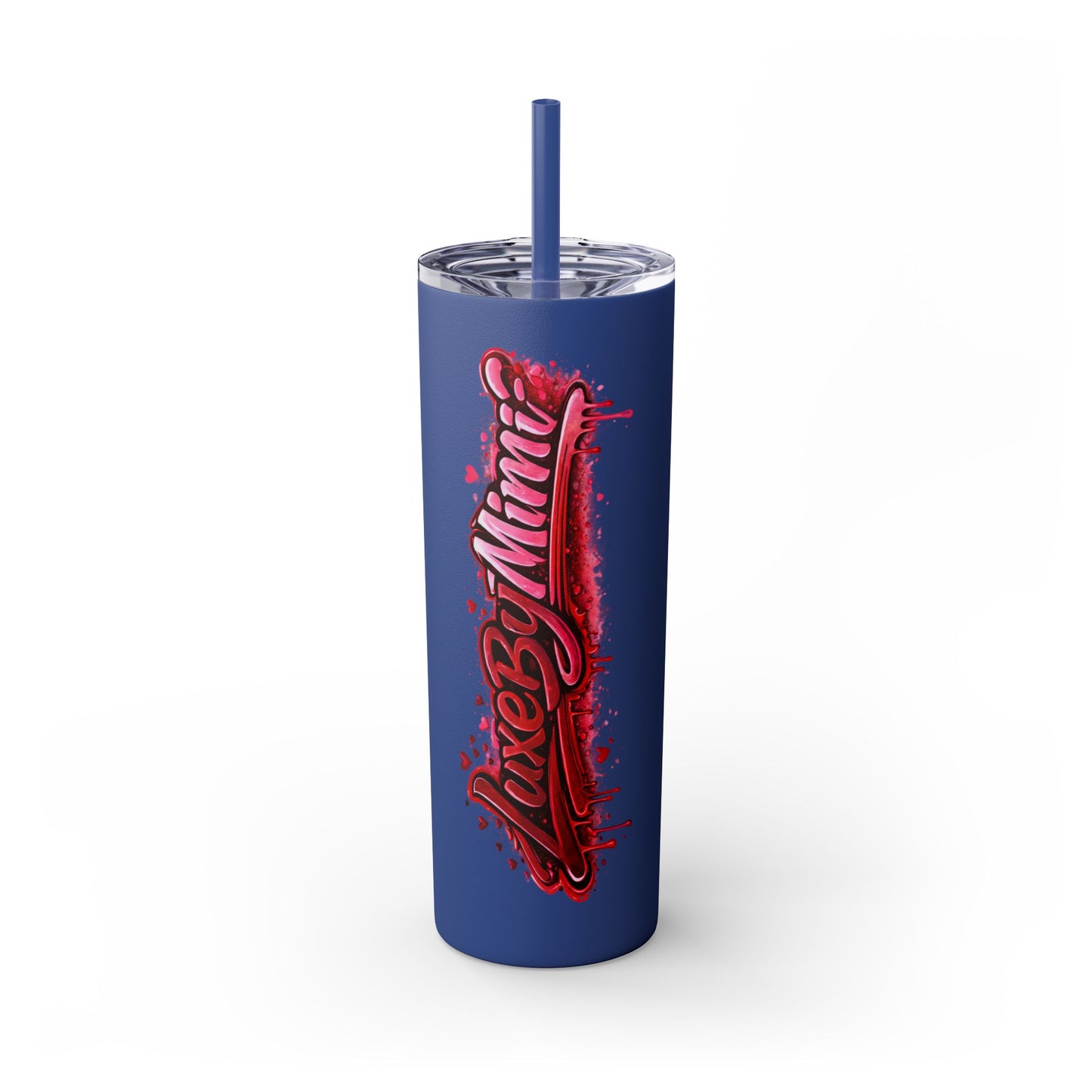Skinny Tumbler – 'Lake & Lemons' Red Script 20oz Insulated Straw Tumbler