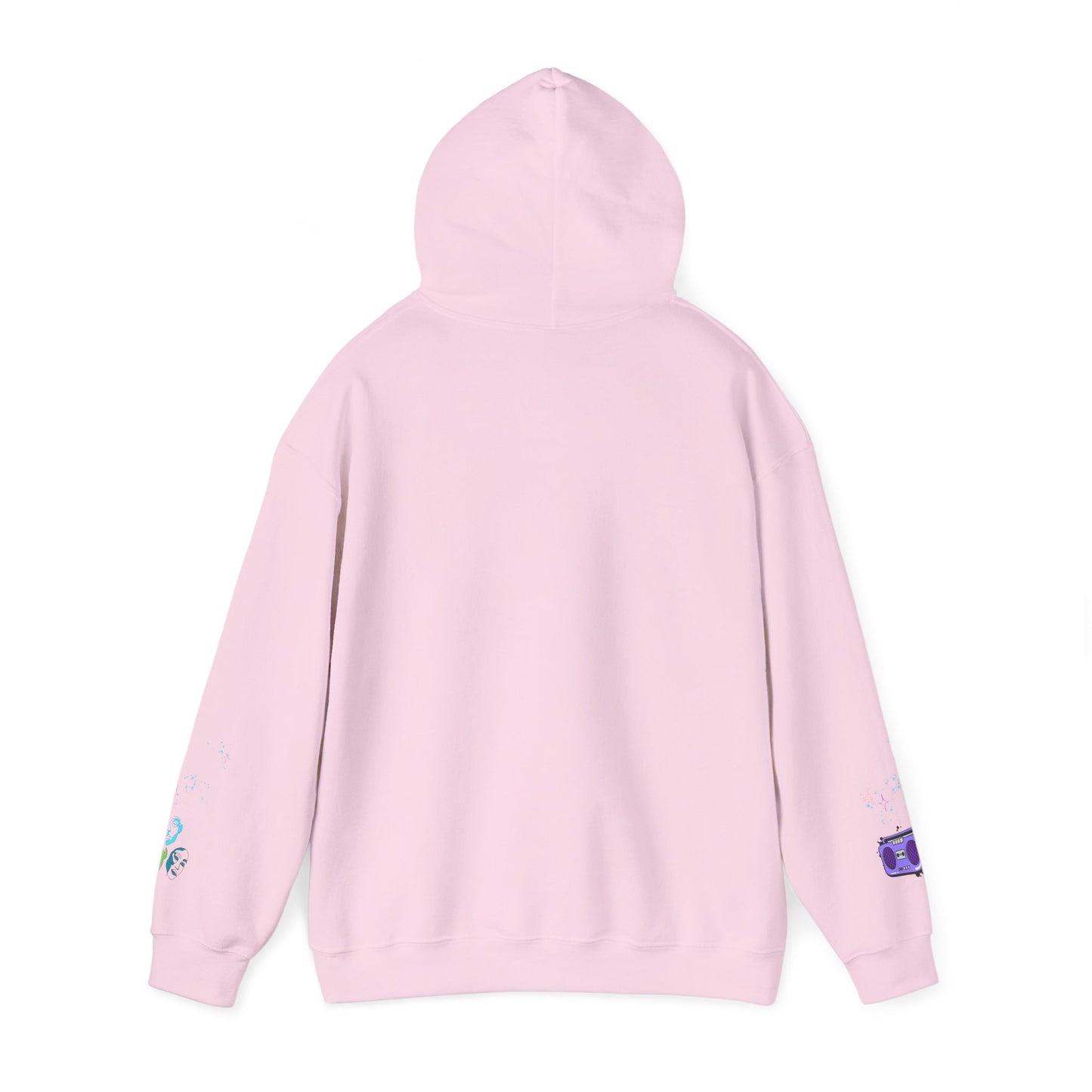 Colorful Dance Hoodie for Creative Spirits, Cozy Unisex Hooded Sweatshirt, Perfect for Parties, Dance Classes, Gifts