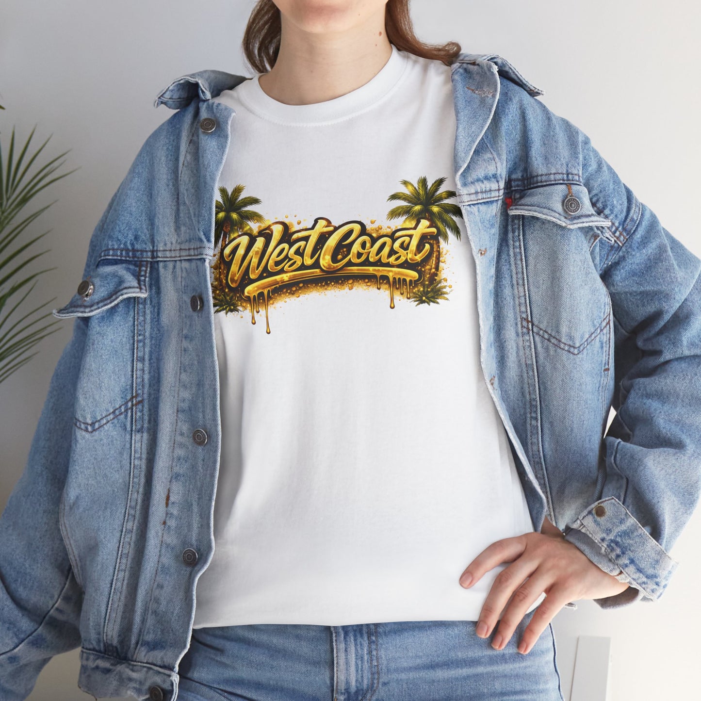West Coast Palm Tree T-Shirt — Retro Surf Vibe Tee