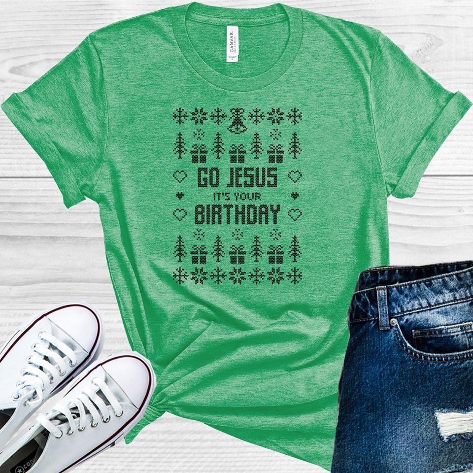 Go Jesus It's Your Birthday Graphic Tee