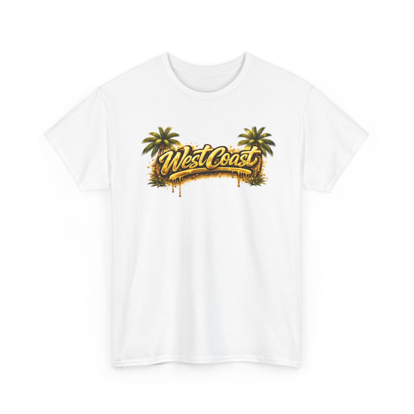 West Coast Palm Tree T-Shirt — Retro Surf Vibe Tee