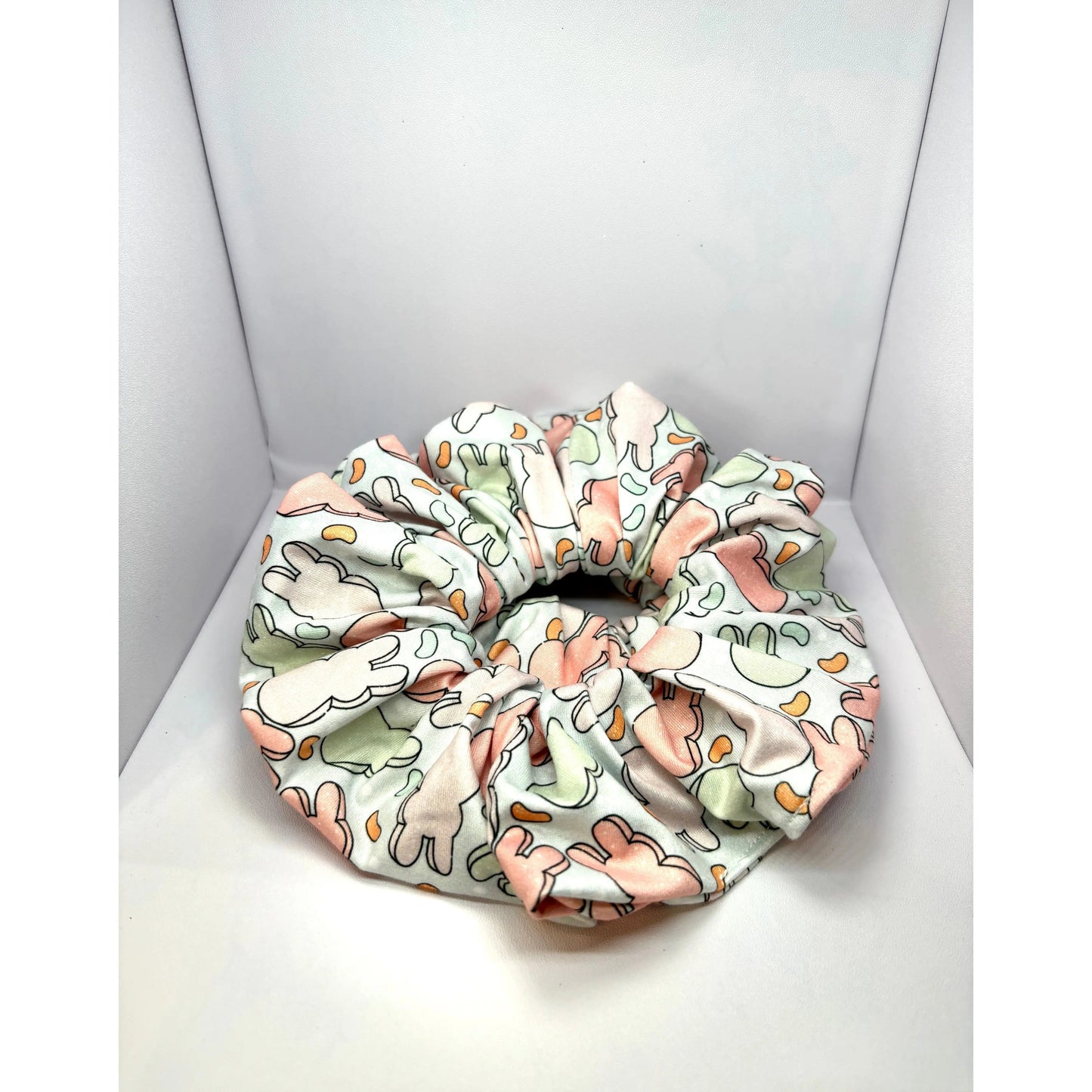Pastel Peeps Easter Poly Scrunchie