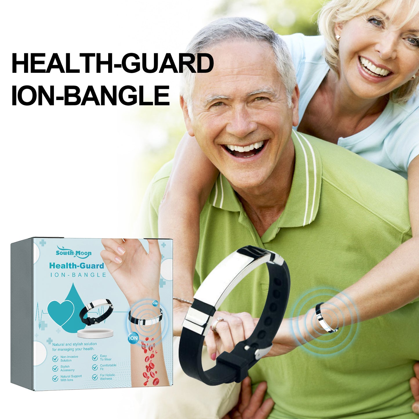 Ion Bracelet, Firming Abdominal Thigh Fat Relief Dizziness Body Discomfort Care Bracelet