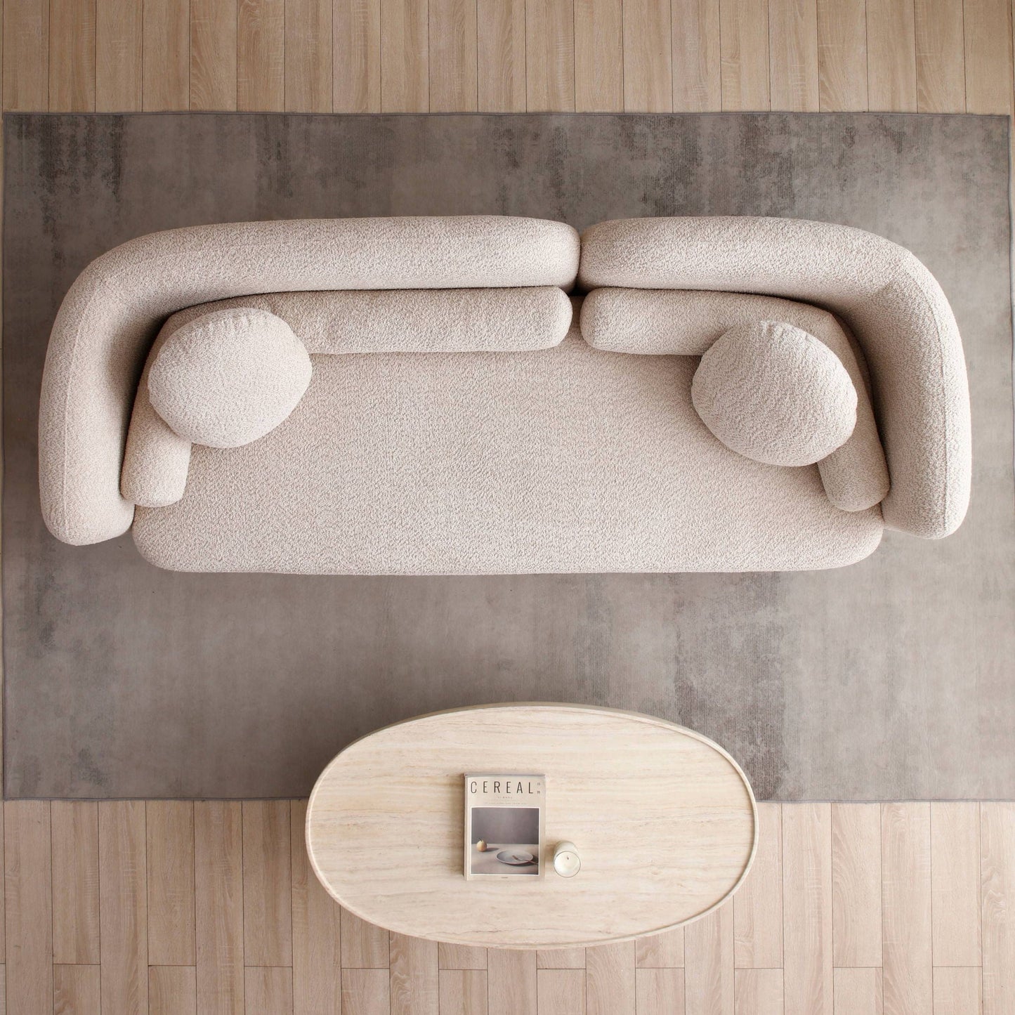 Luxury Modern Couch, 3 Seater Sofa For Living Room