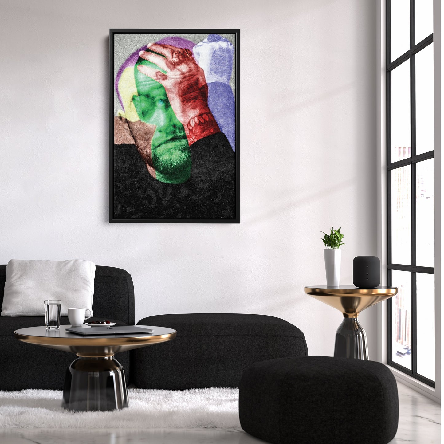 Mac Miller Circles Canvas – Rapper Wall Art Gift for Music Fans and Collectors