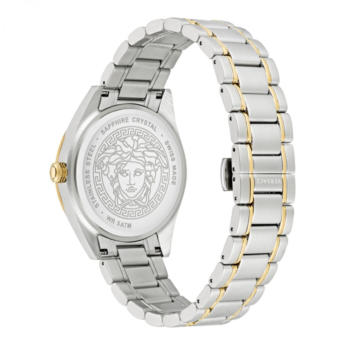 Men's Watch Versace VE6A00523 Silver (Ø 42 mm)-2