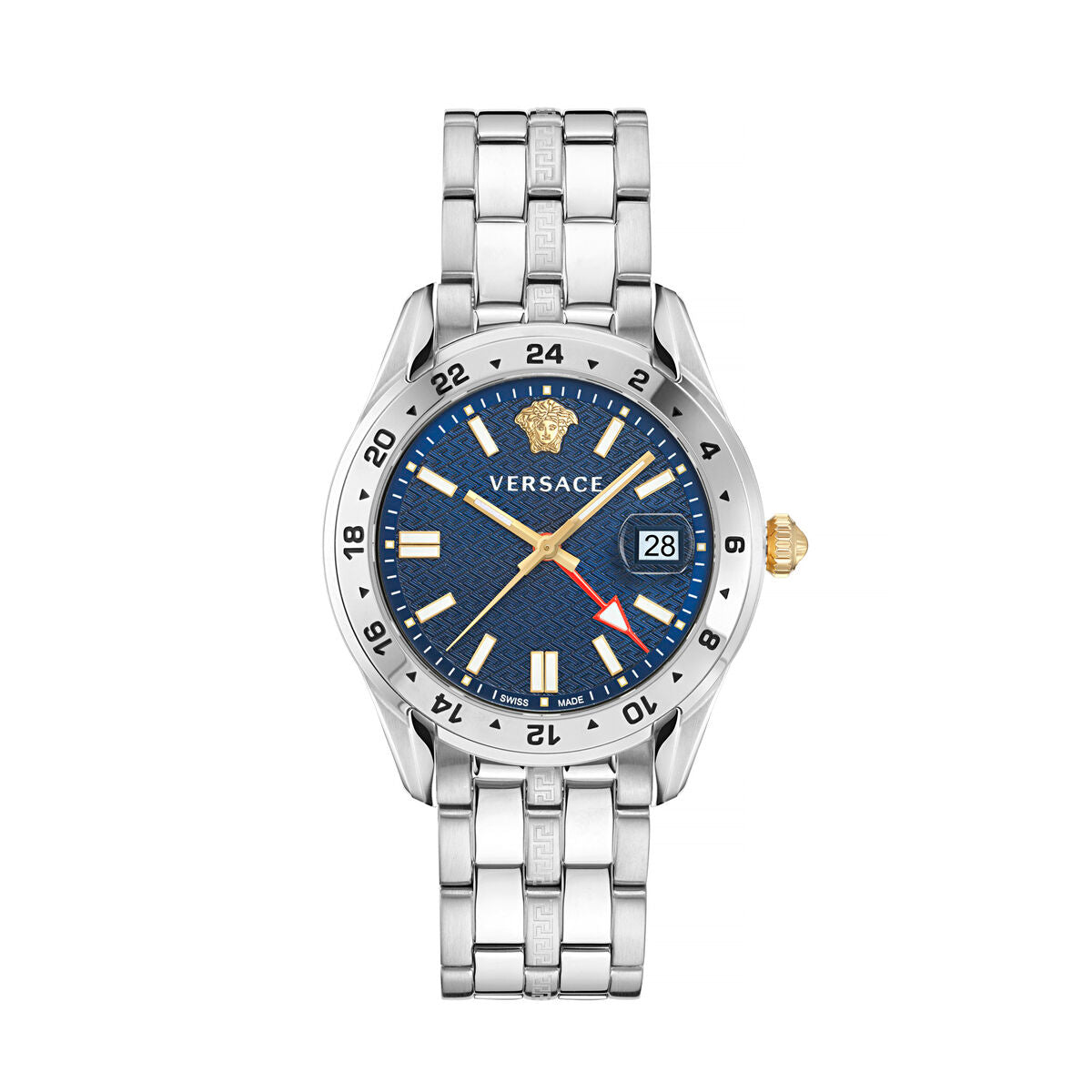 Men's Watch Versace VE7C00523 Silver (Ø 41 mm)-0
