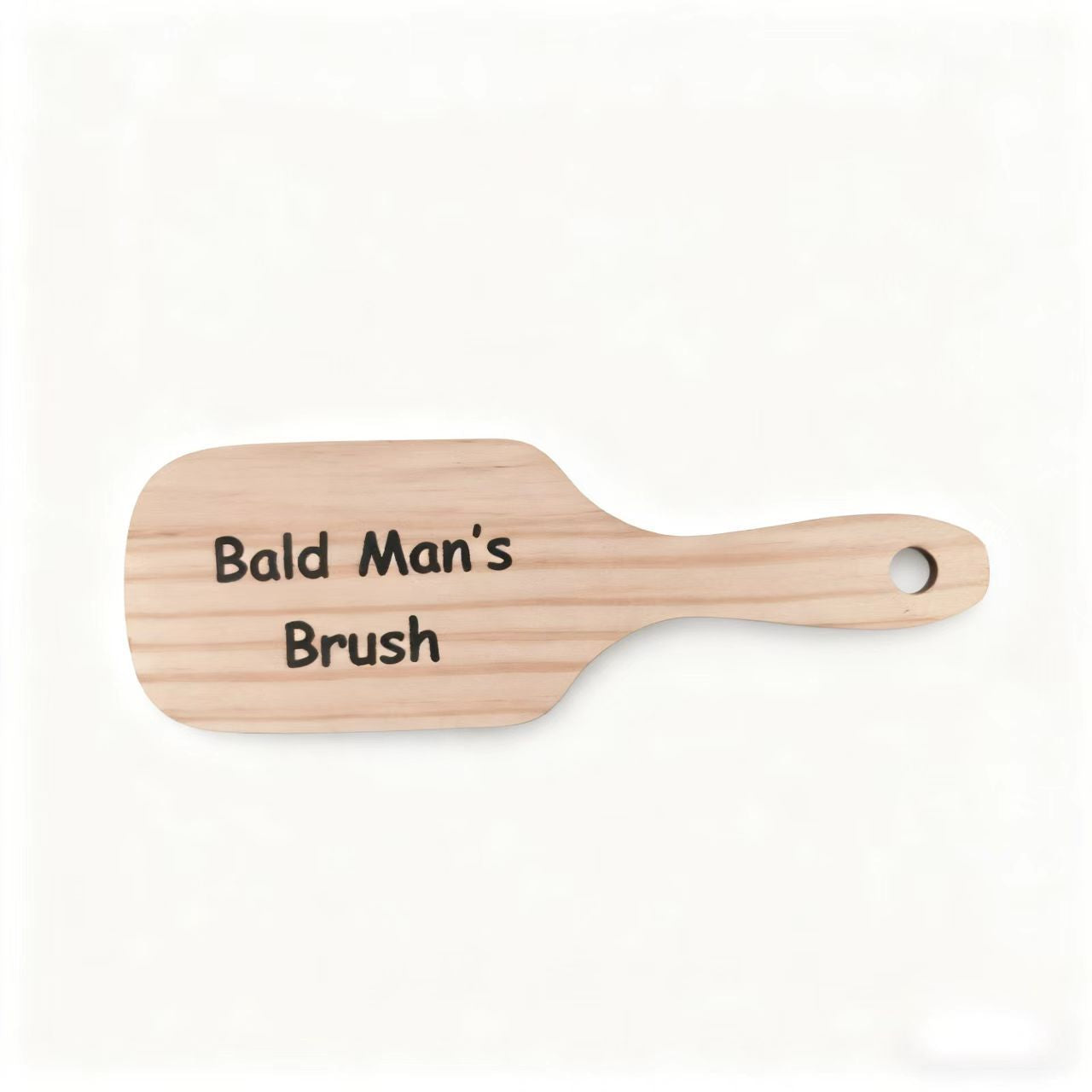 Bald man comb wooden crafts April Fool's Day funny gift