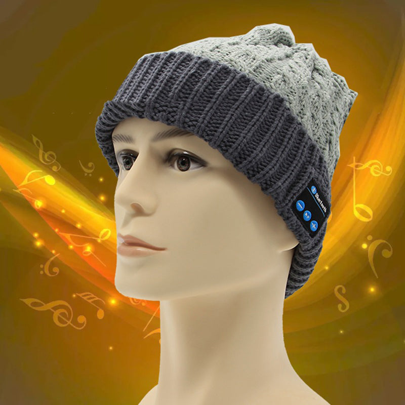 Bluetooth headset music cap