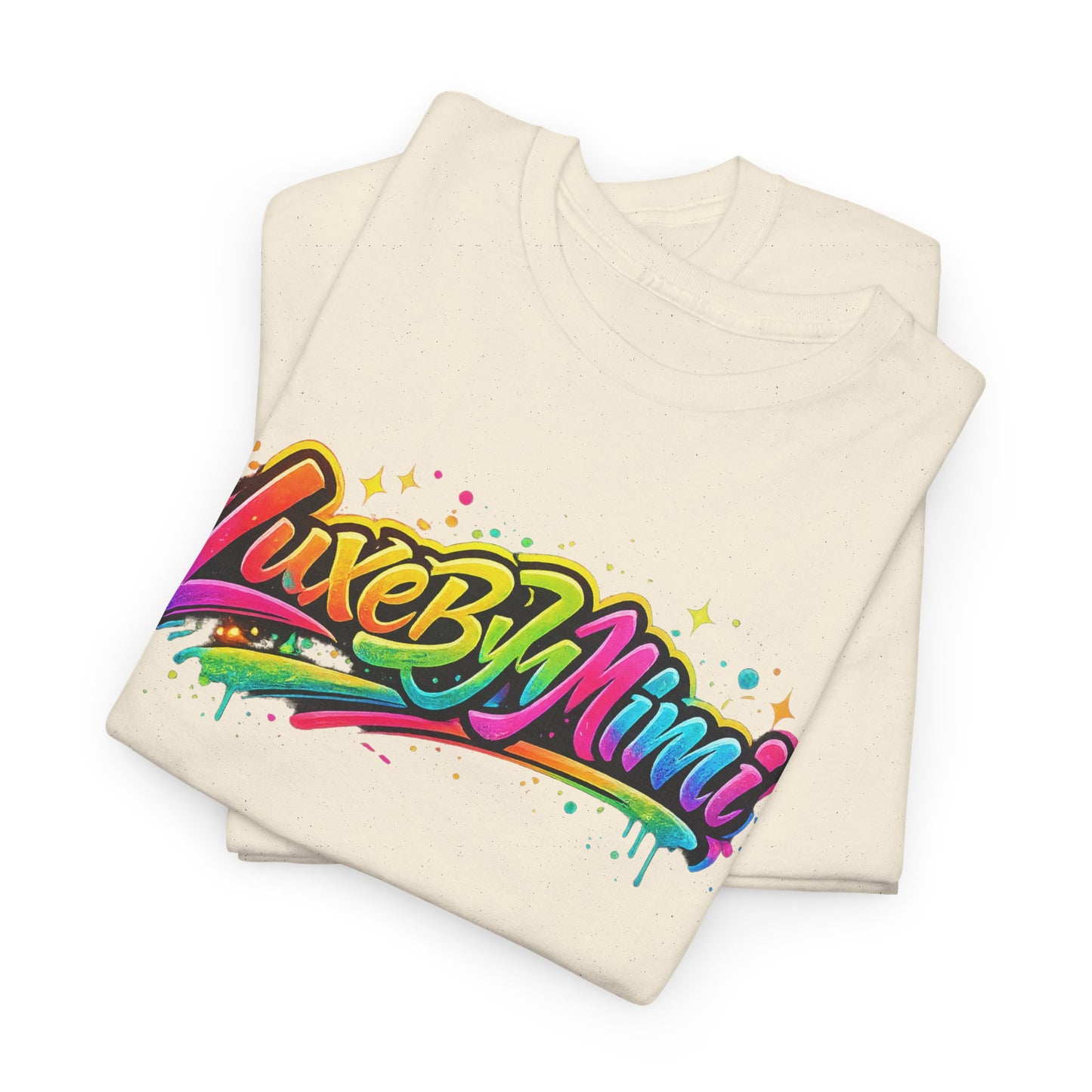 Graffiti Logo T-Shirt — 'Luxe By Mimi' Brand Colorful Streetwear Tee