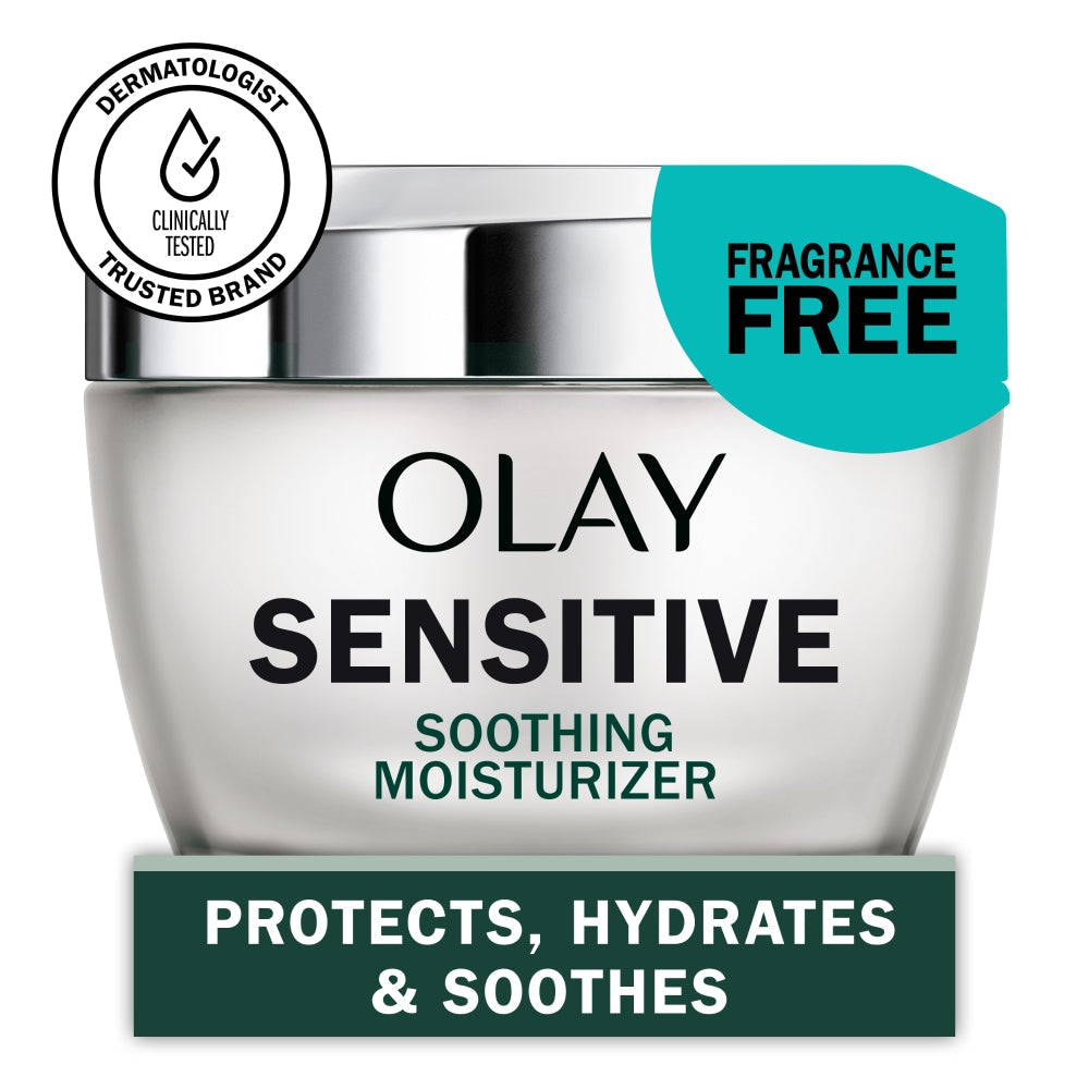 Olay Sensitive Face Moisturizer Cream - 1.7 Oz