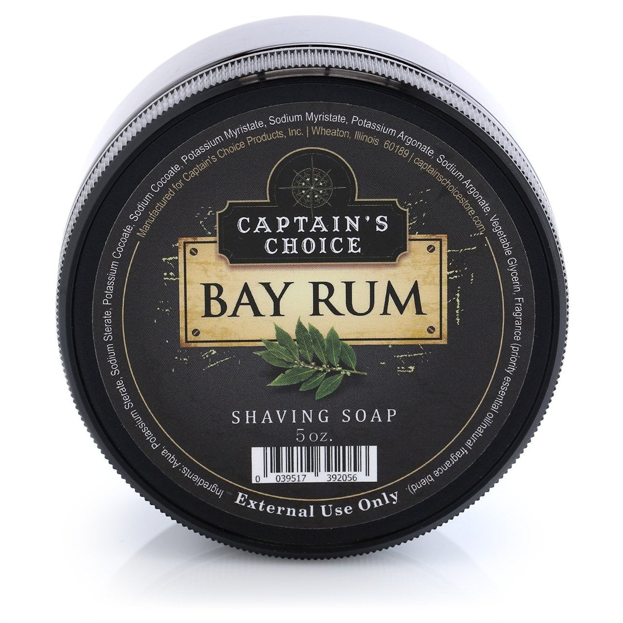 Captain's Choice S Shaving Soap Bay Rum