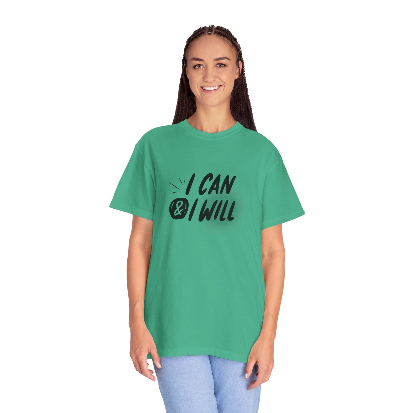 I Can & I Will Motivational T-Shirt - Unisex Graphic Tee