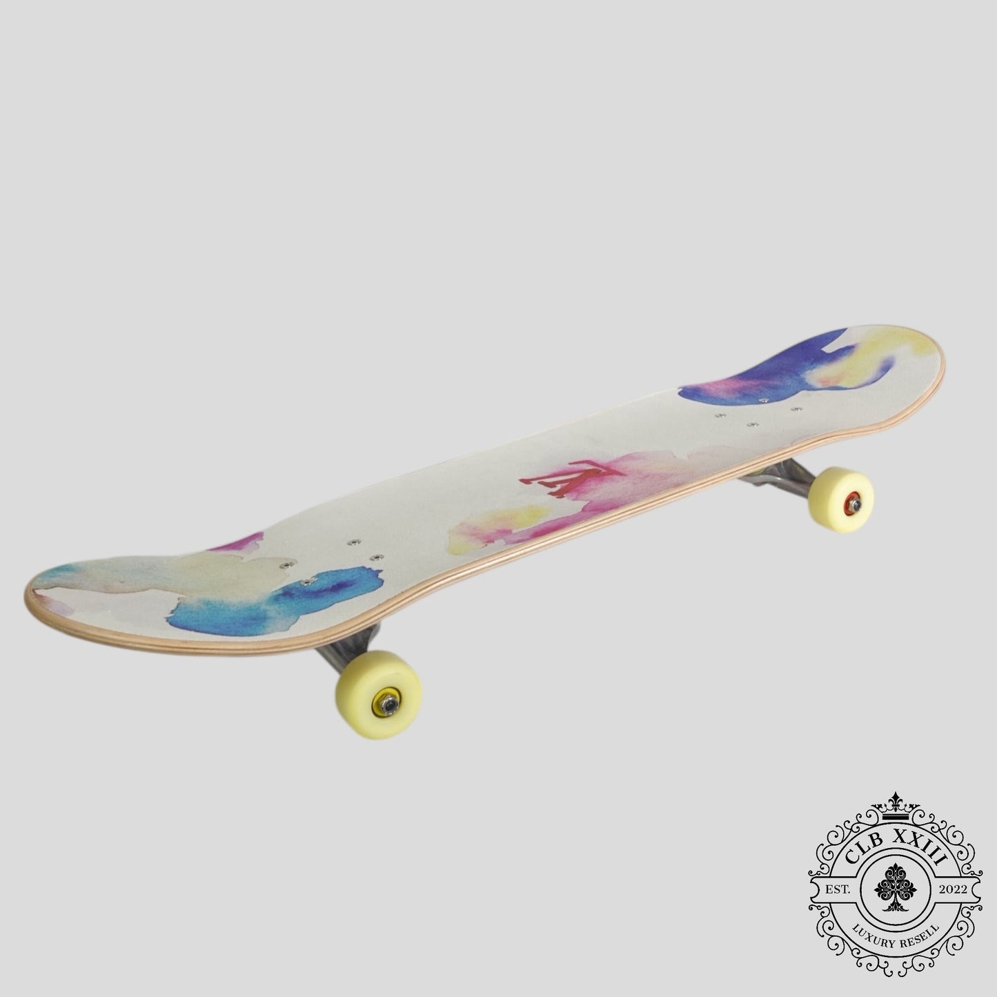 Louis Vuitton Watercolor Monogram Skateboard