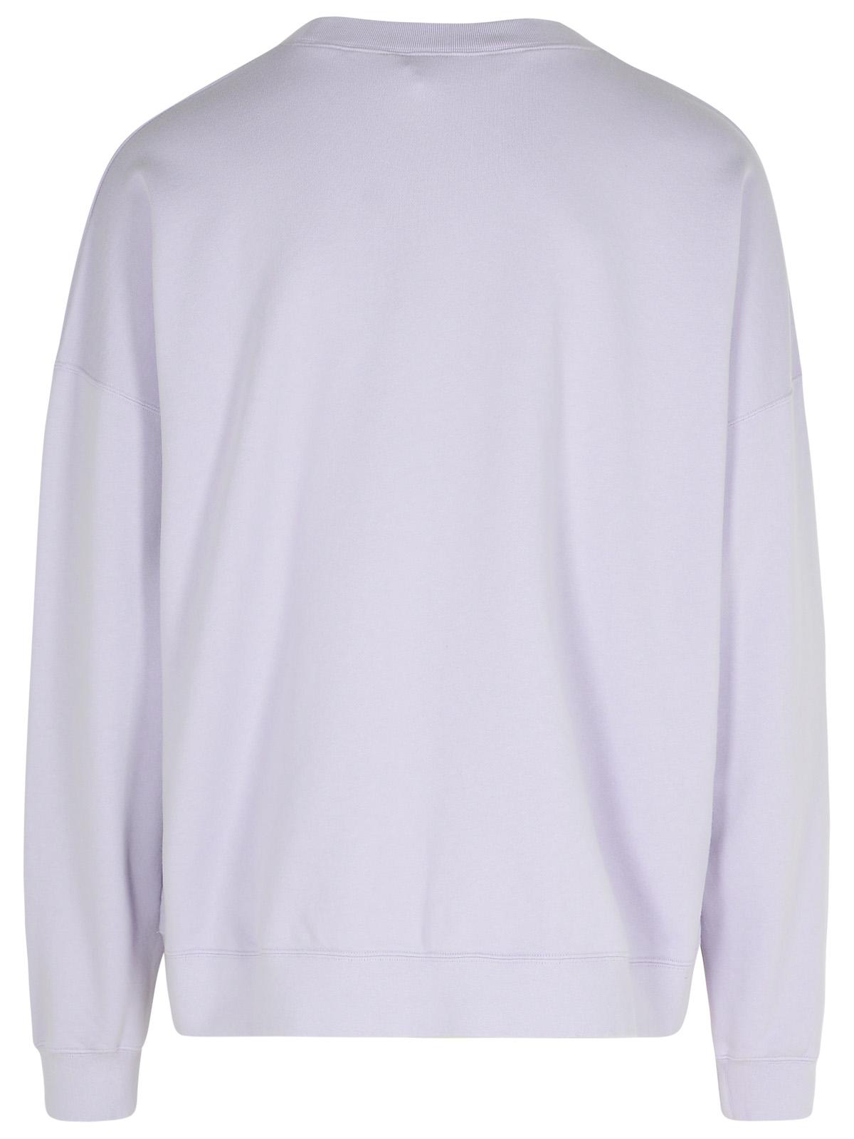 Palm Angels 'Neon' Lilac Cotton Sweatshirt Men