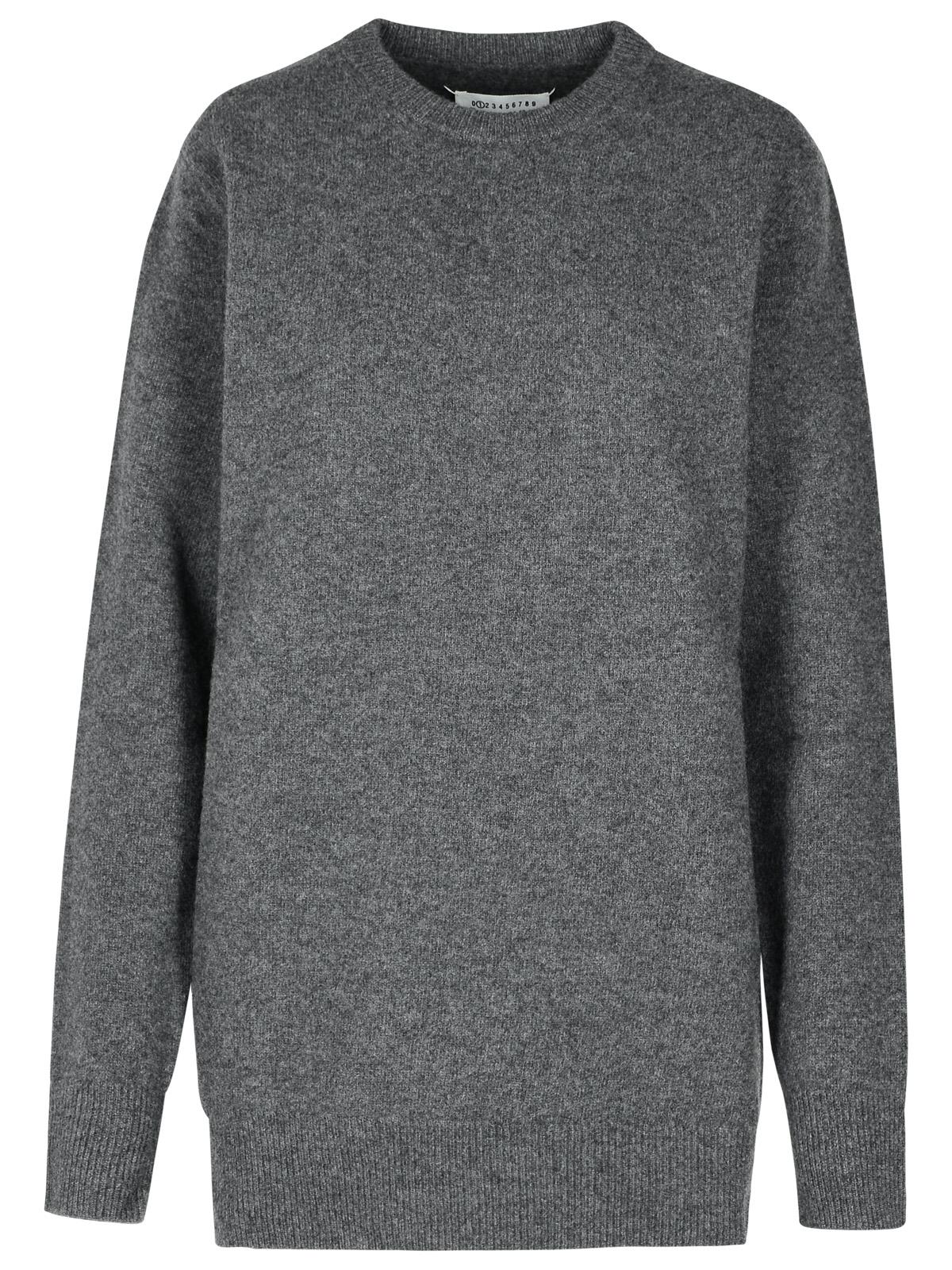 Maison Margiela 'Over' Grey Wool Sweater Women