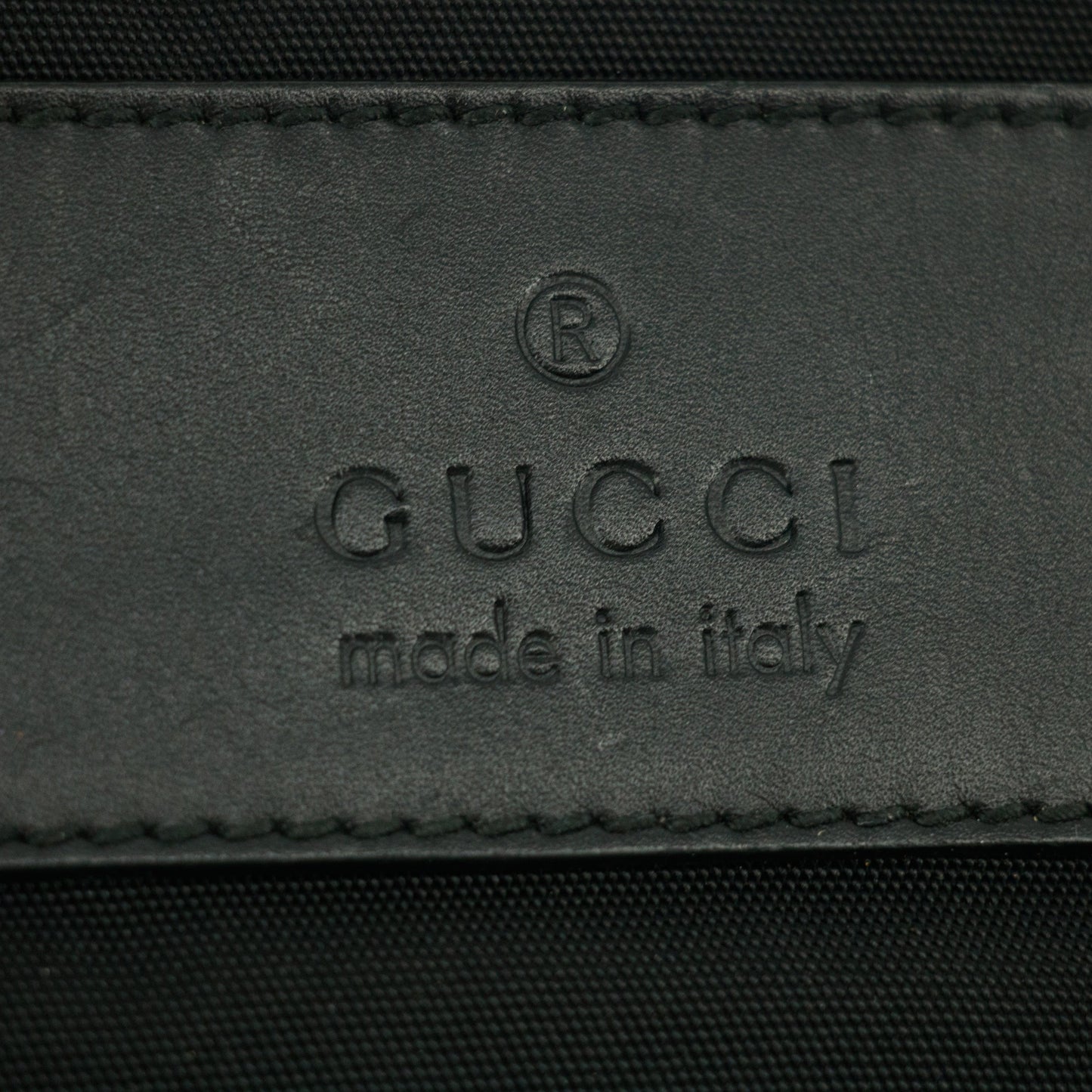Gucci Black Nylon Tessuto Crossbody Bag #7705