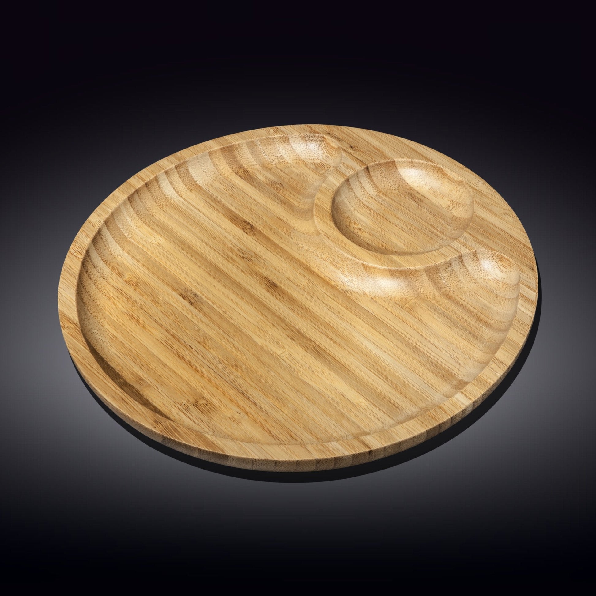 Bamboo And Fine Porcelain Set For Single Serve Soup Or Cereal Or Your Favorite Dessert-2
