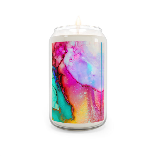 Vibrant Scented Soy Candles - Colorful Aromatherapy, Home Decor, Gift for Her, Relaxation, Meditation