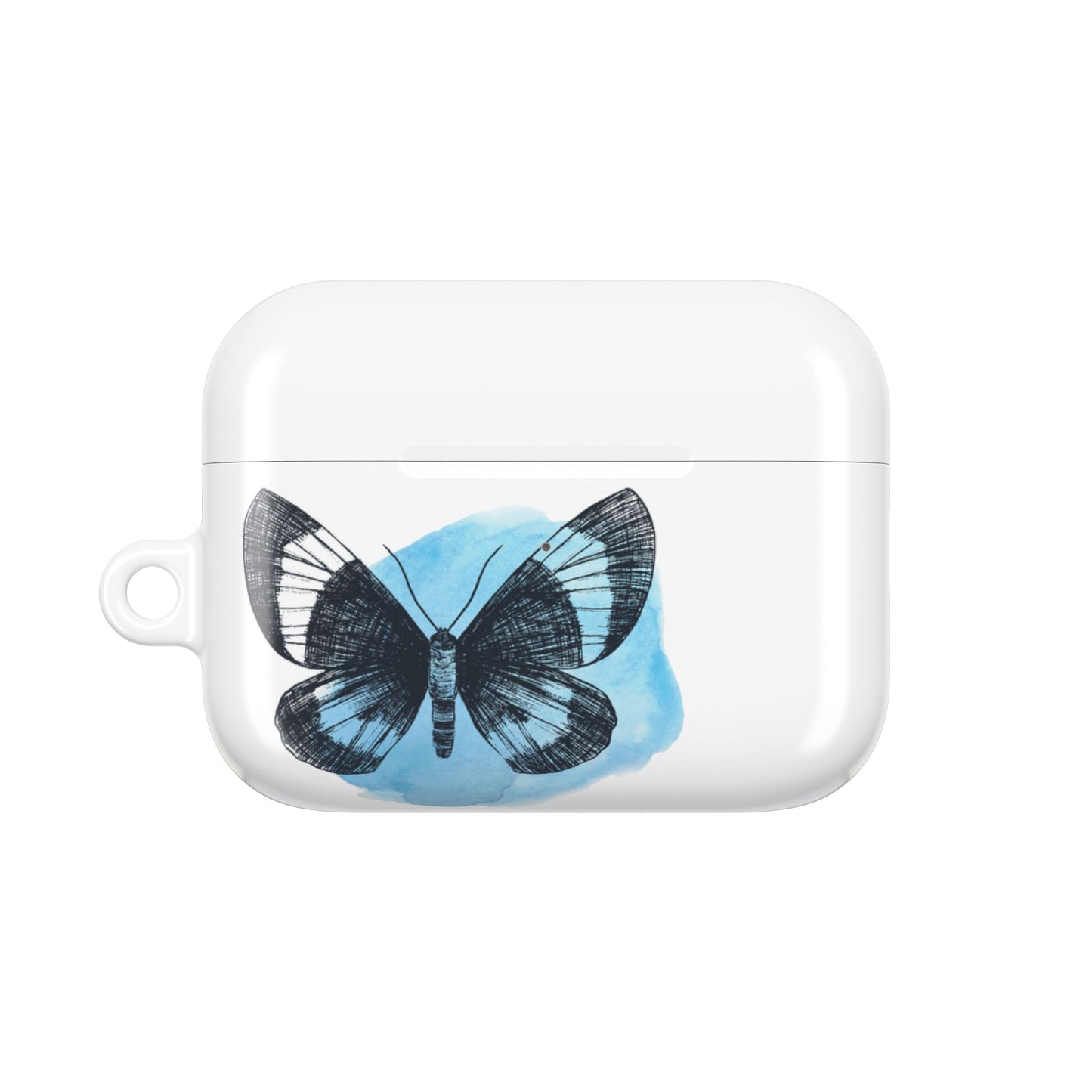Artistic AirPod Cases with Butterfly Design, Motivational Gift for Music Lovers, Personalized Accessories, Unique Custodial Cases, [...]