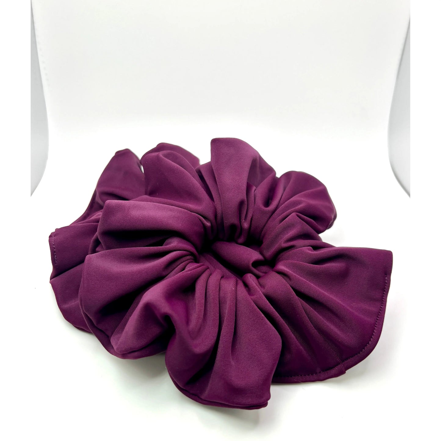 Plum Spandex Scrunchie