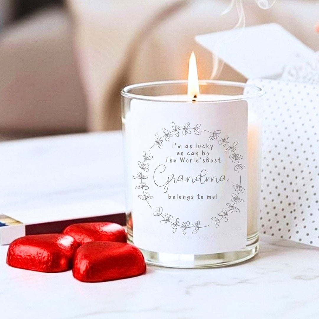 Best Grandma Candle Gift Set | Mum-0