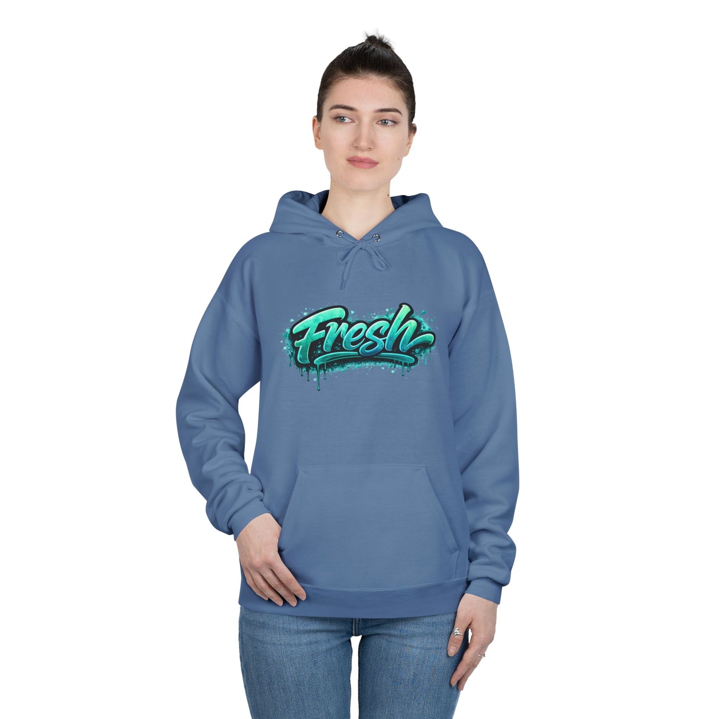 Fresh Graffiti Hoodie — Streetwear Pullover for Teens & Urban Style