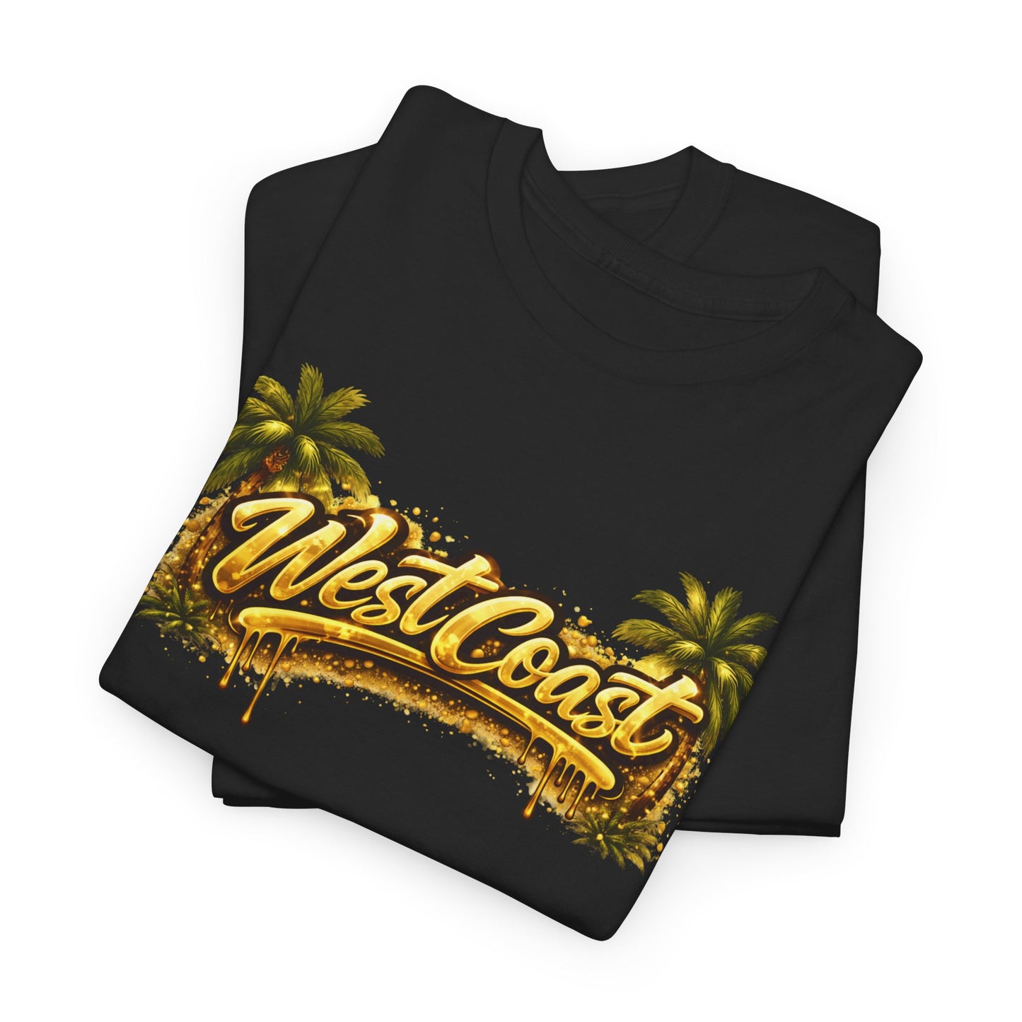 West Coast Palm Tree T-Shirt — Retro Surf Vibe Tee