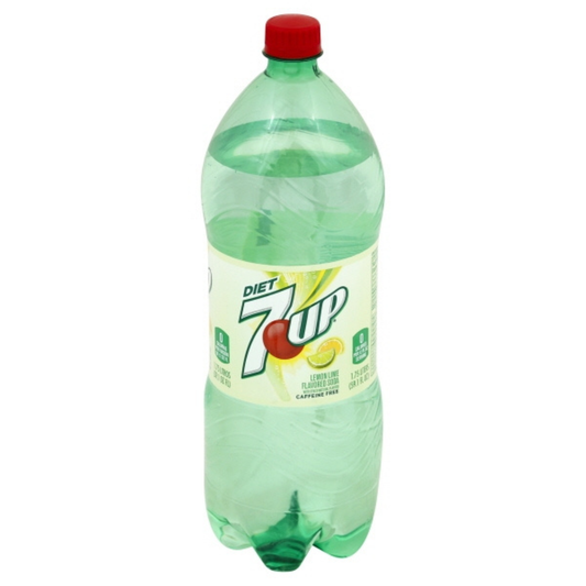 Diet 7UP Lemon Lime Soda Zero Sugar (1.75L)