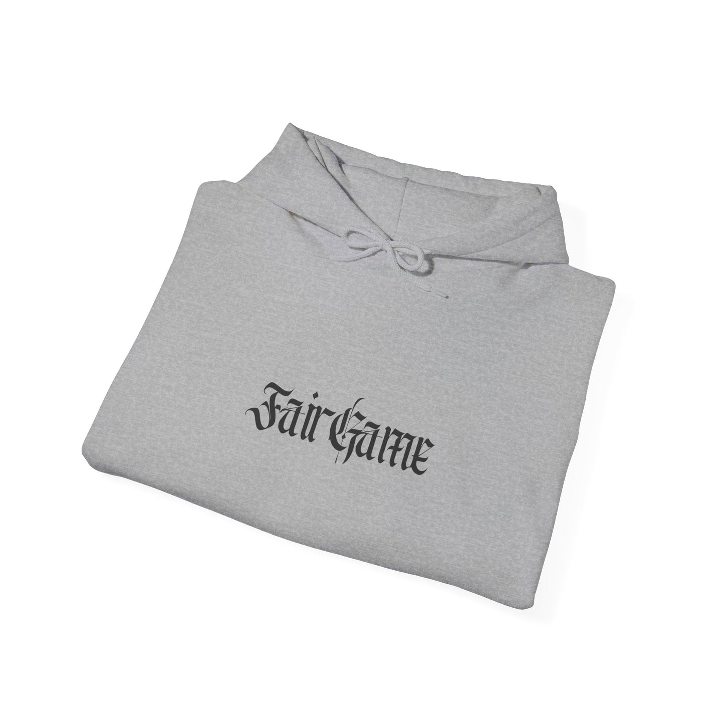 Fair Game Unisex Heavy Blend Hoodie, Cozy Sweatshirt, Casual Lounge Wear, Gift for Gamers, Comfortable Street Style