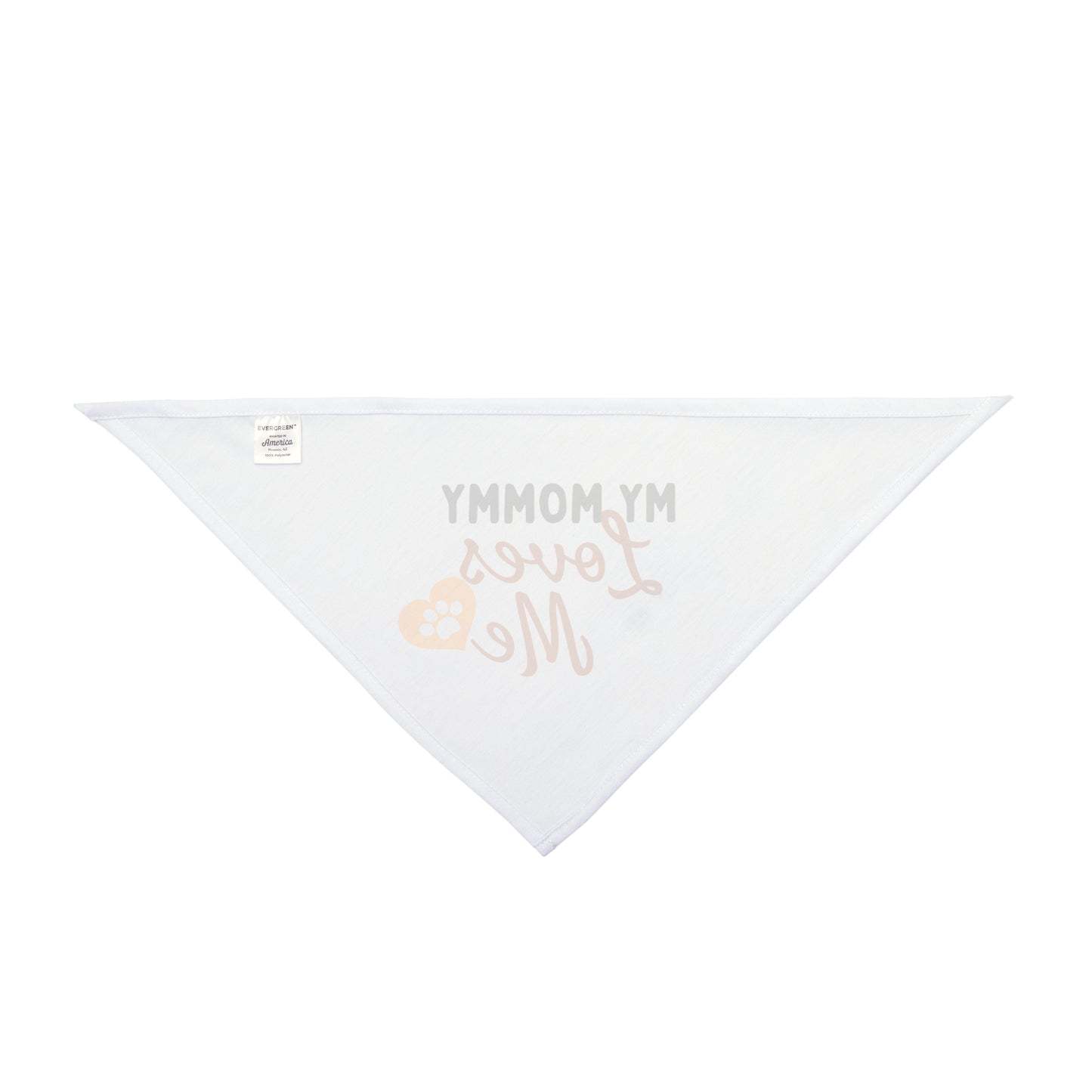 Cute Dog Bandana - "My Mommy Loves Me" - Pet Accessory for Loving Dog Owners, Gift for Pet Lovers, Mother's Day Dog Gear, Everyday Wear