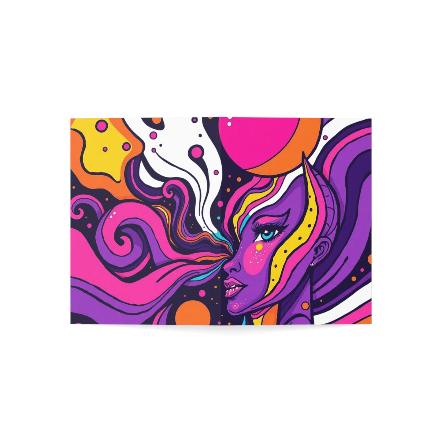 Vibrant Art Greeting Cards - Colorful Abstract Designs for Any Occasion, Art Cards, Fun Stationery, Unique Gift, Invite, Note Cards