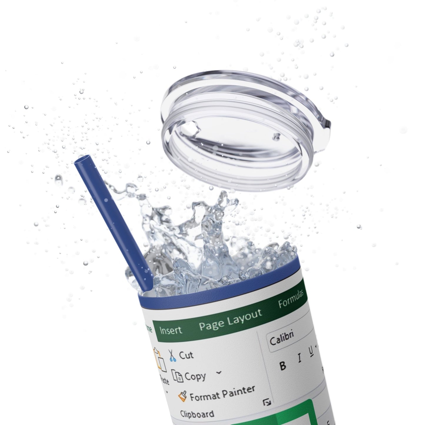 Freak in the Sheets Spreadsheet Themed Tumbler, 20oz Gift for Students, Accountants, Office Humor, Funny Drinkware