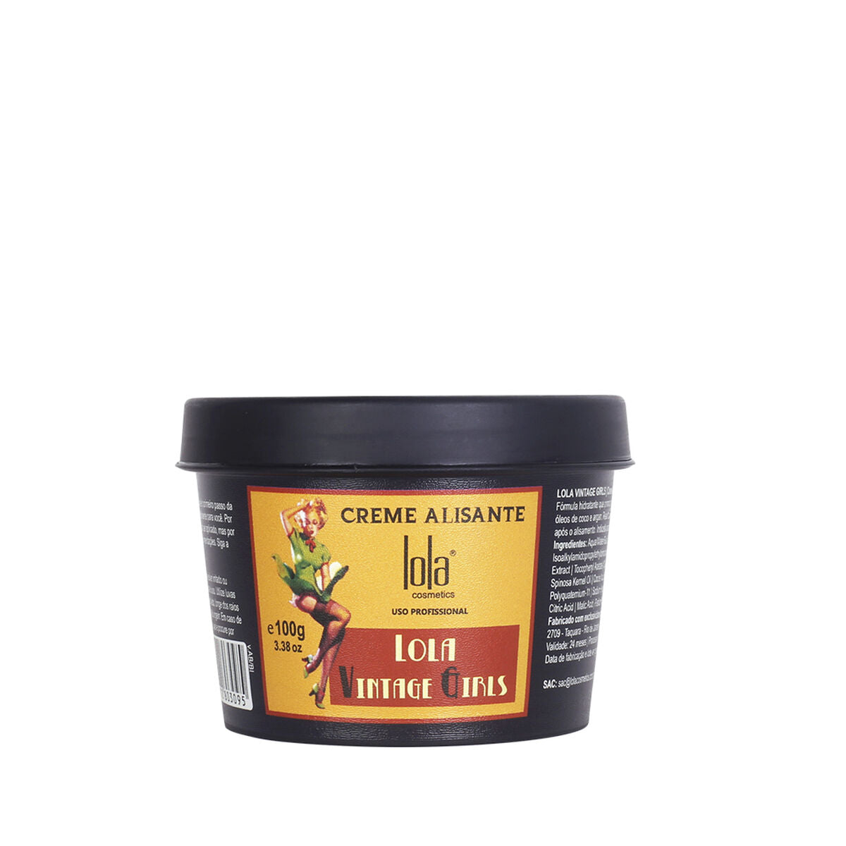 Hair Straightening Cream Lola Cosmetics Vintage Girls 100 g-6