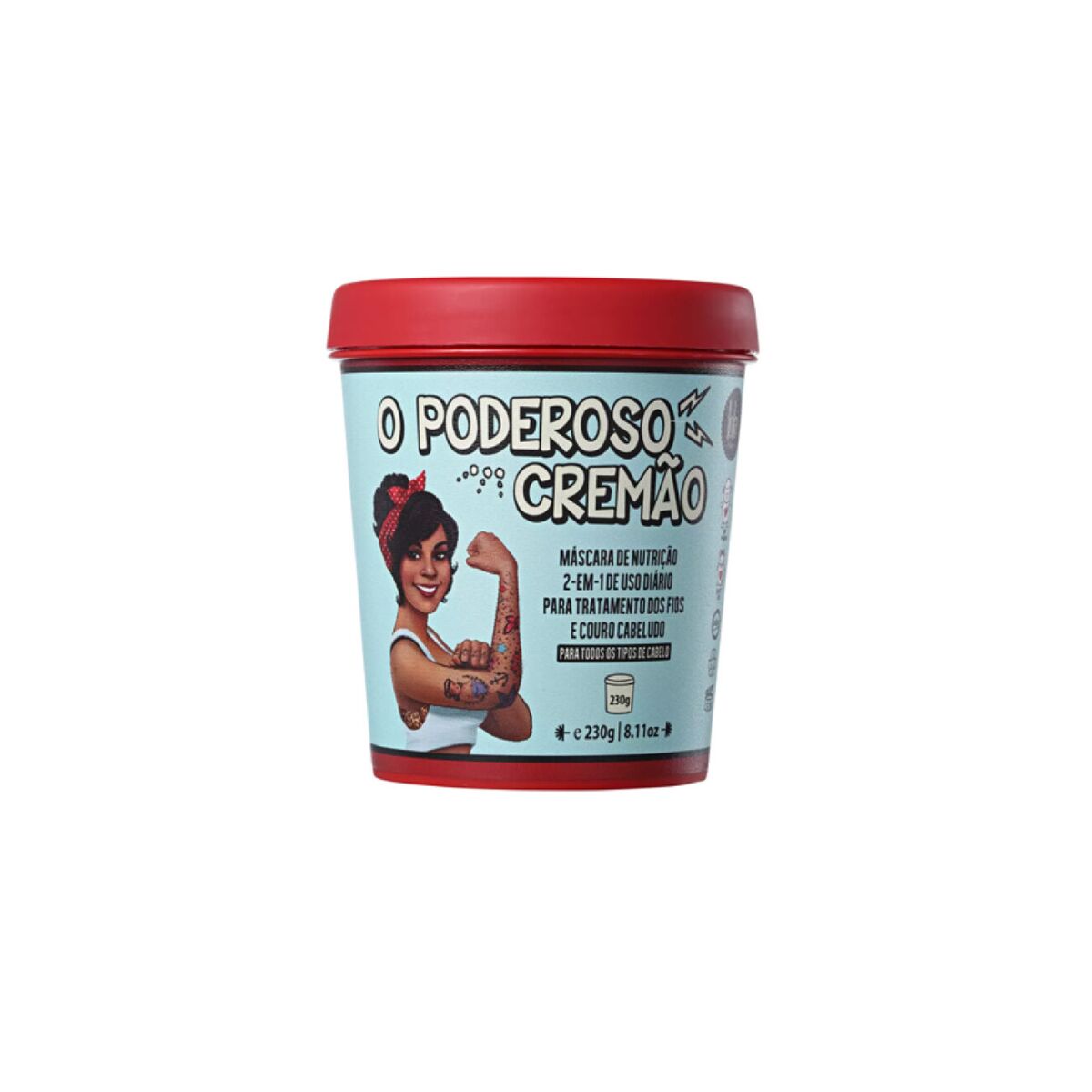 Hair Mask Lola Cosmetics O Poderoso Mascarilla 230 g-0