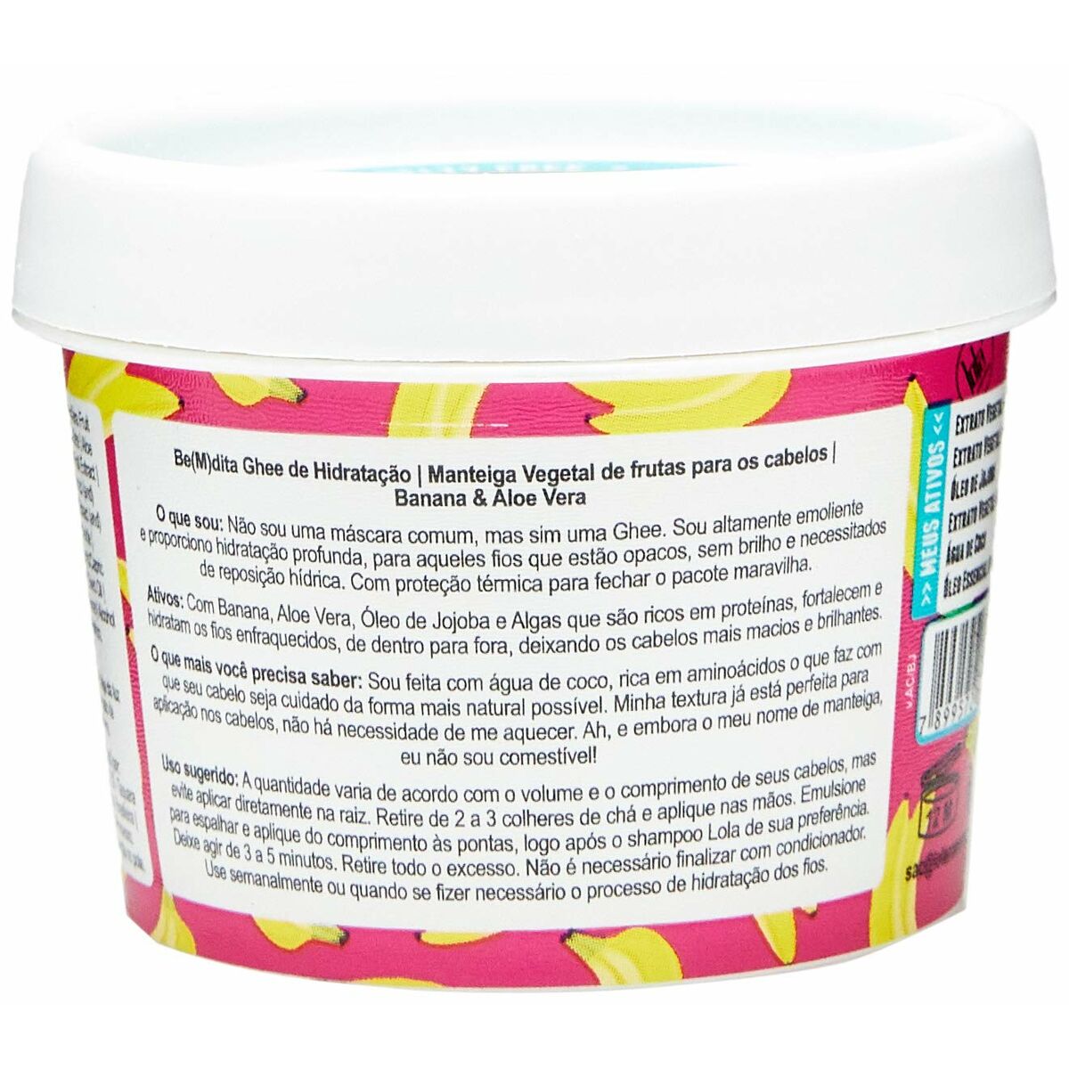 Hair Mask Lola Cosmetics Be(M)Dita Ghee Banana & Aloe Vera 100 g-2