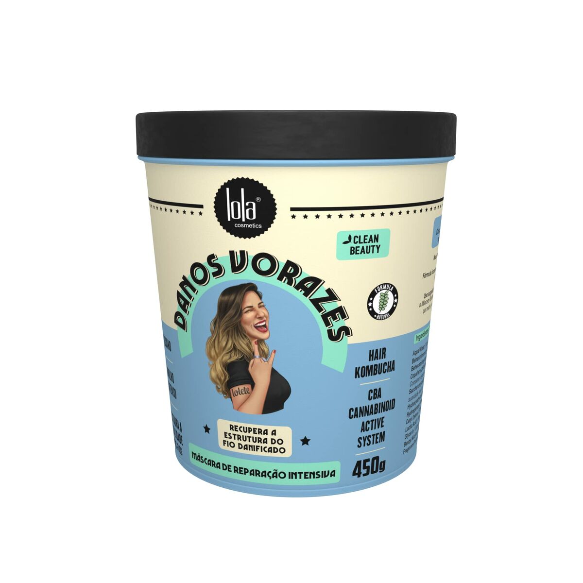 Restorative Hair Mask Lola Cosmetics Danos Vorazes 450 g-0