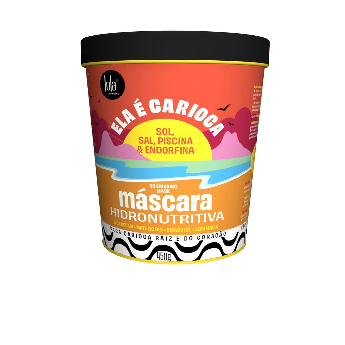 Nourishing Hair Mask Lola Cosmetics Ela É Carioca 450 g Moisturizing-0